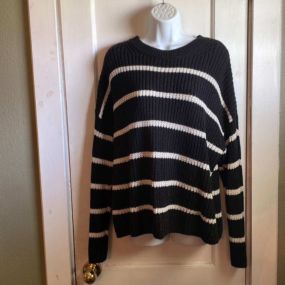 American Eagle striped sweater